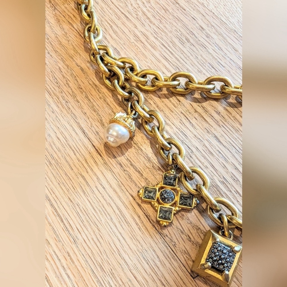 Linda Levinson Vintage golden chain belt / necklace - Picture 7 of 11